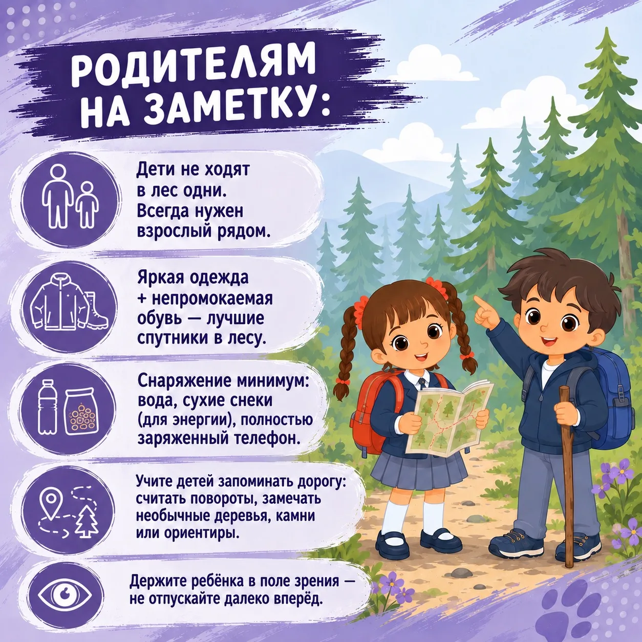 🌳Лето — пора маленьких приключений! Самое время отправиться в лес! 🦋

Собираясь в увлекательное пу