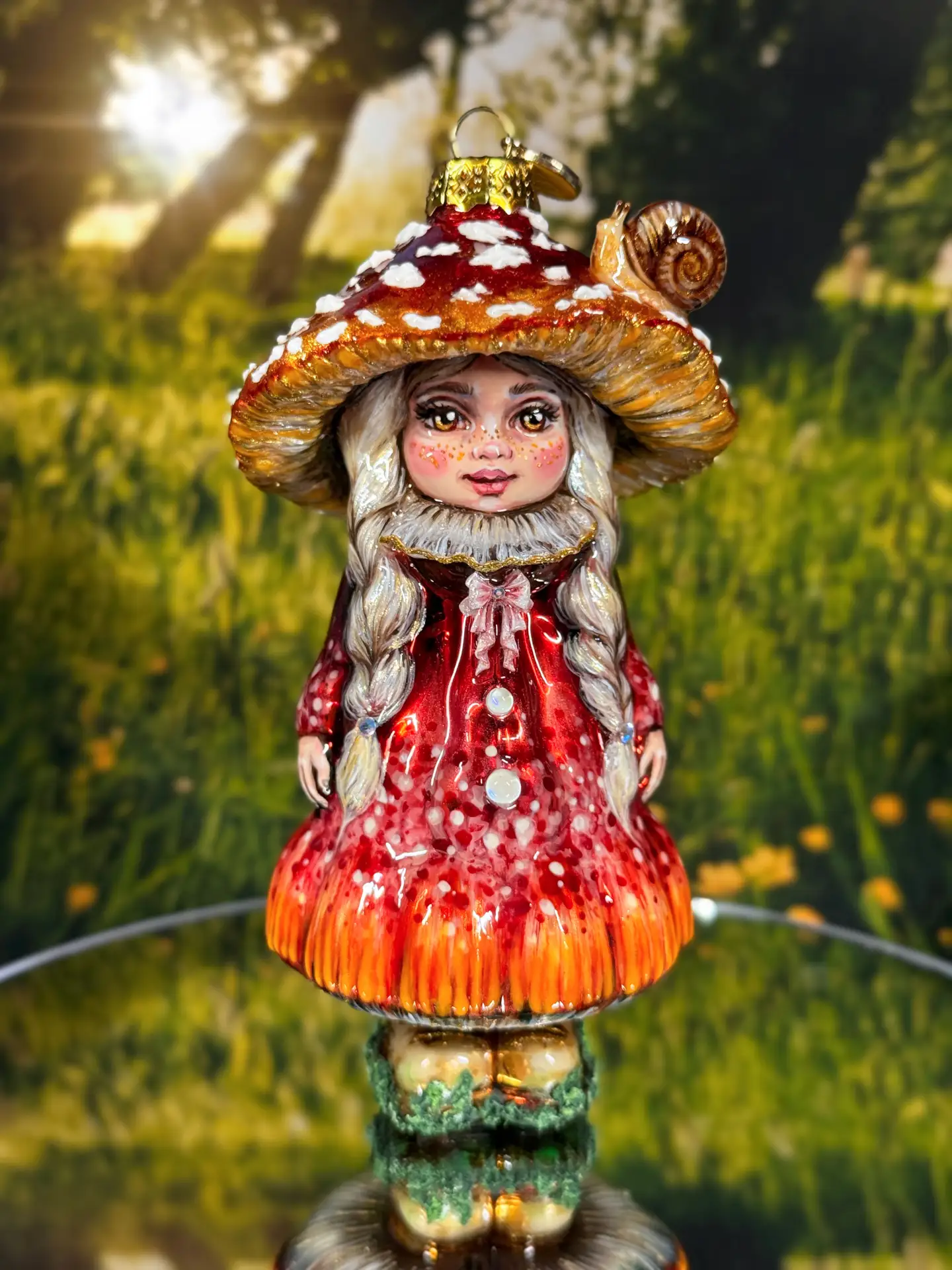 🍄 Покажу дитё поближе?) А то вдруг золотые веснушки на курносом носике не разглядели)))
⠀
💌 Написа