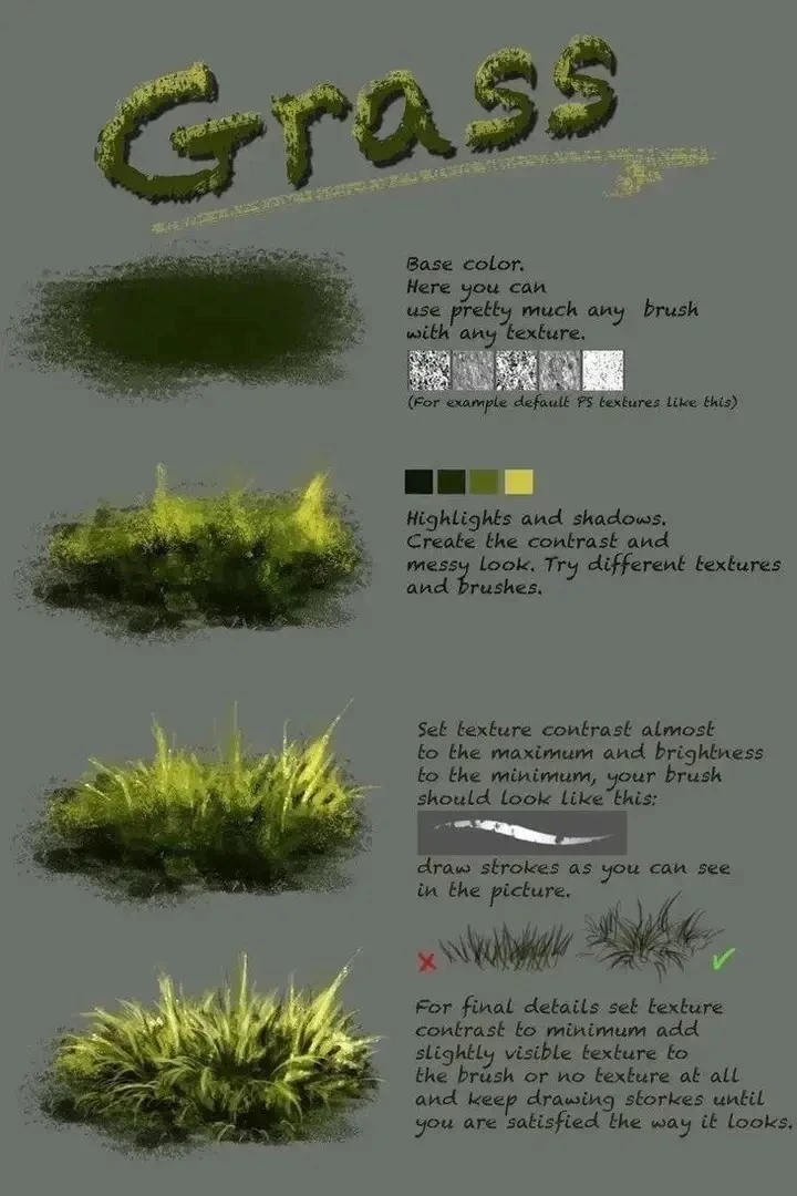 — рисуем растения 🌱