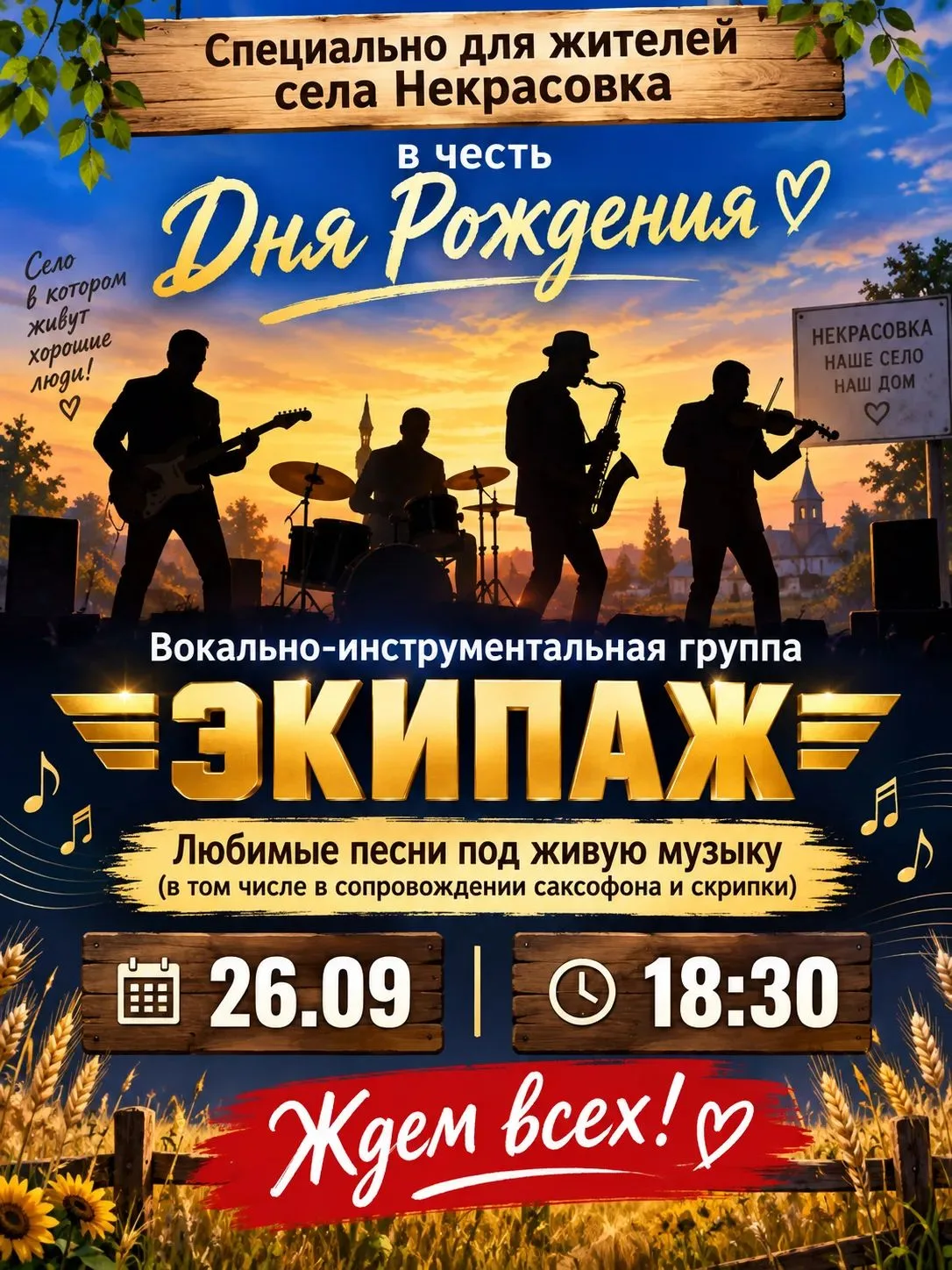 Друзья!