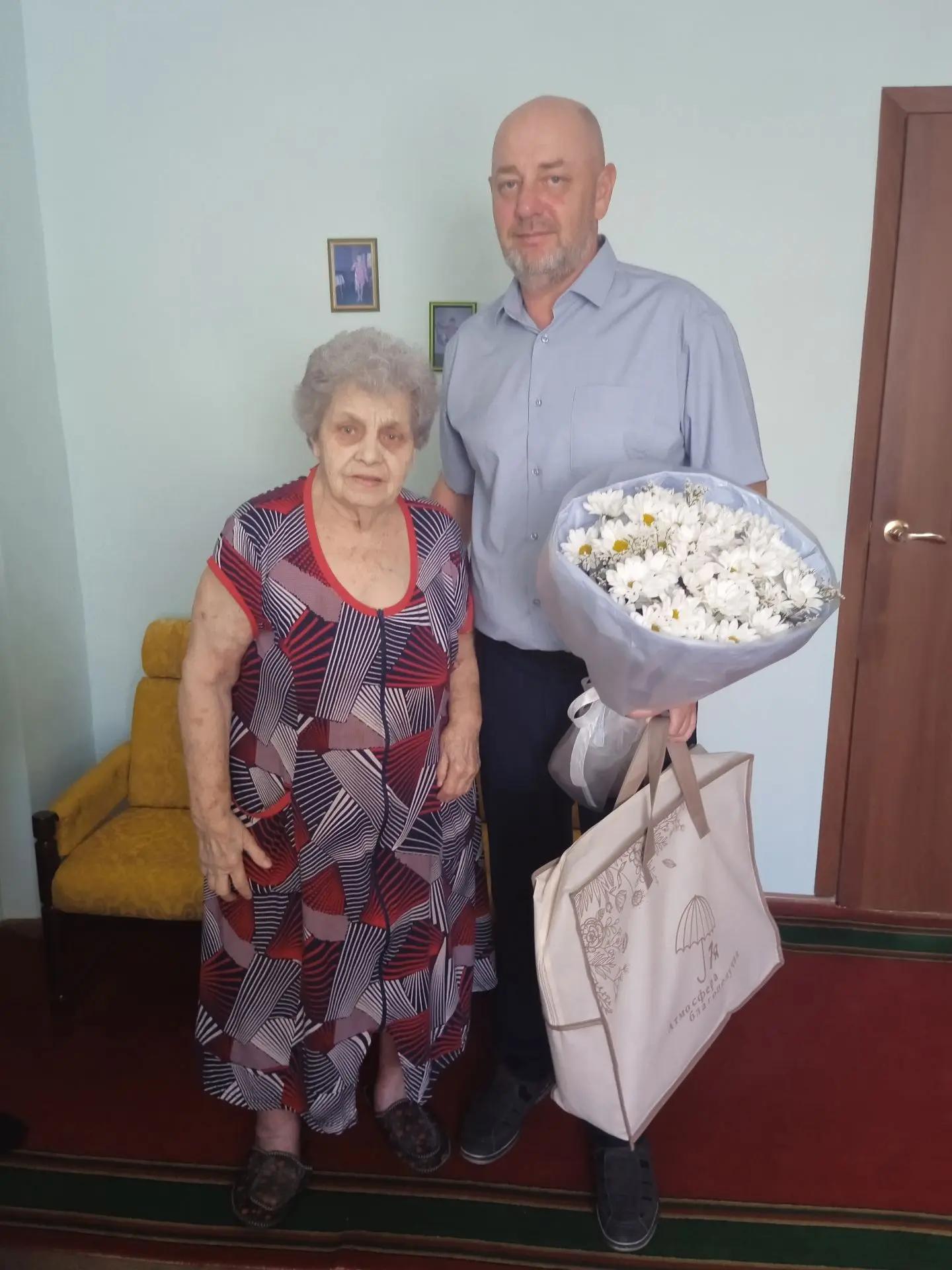 14  мая 2026 года   исполнилось  90 лет жительнице села Залиман Еременко Ольге Васильев...