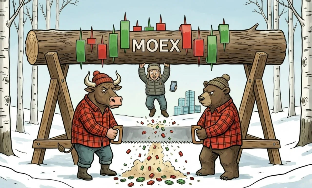 Российская биржа последние пару недель.