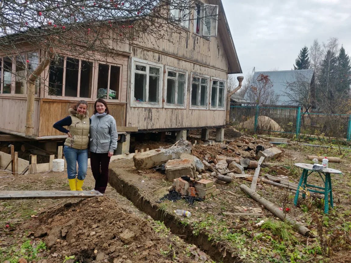 Как преображался домик @old_new_home