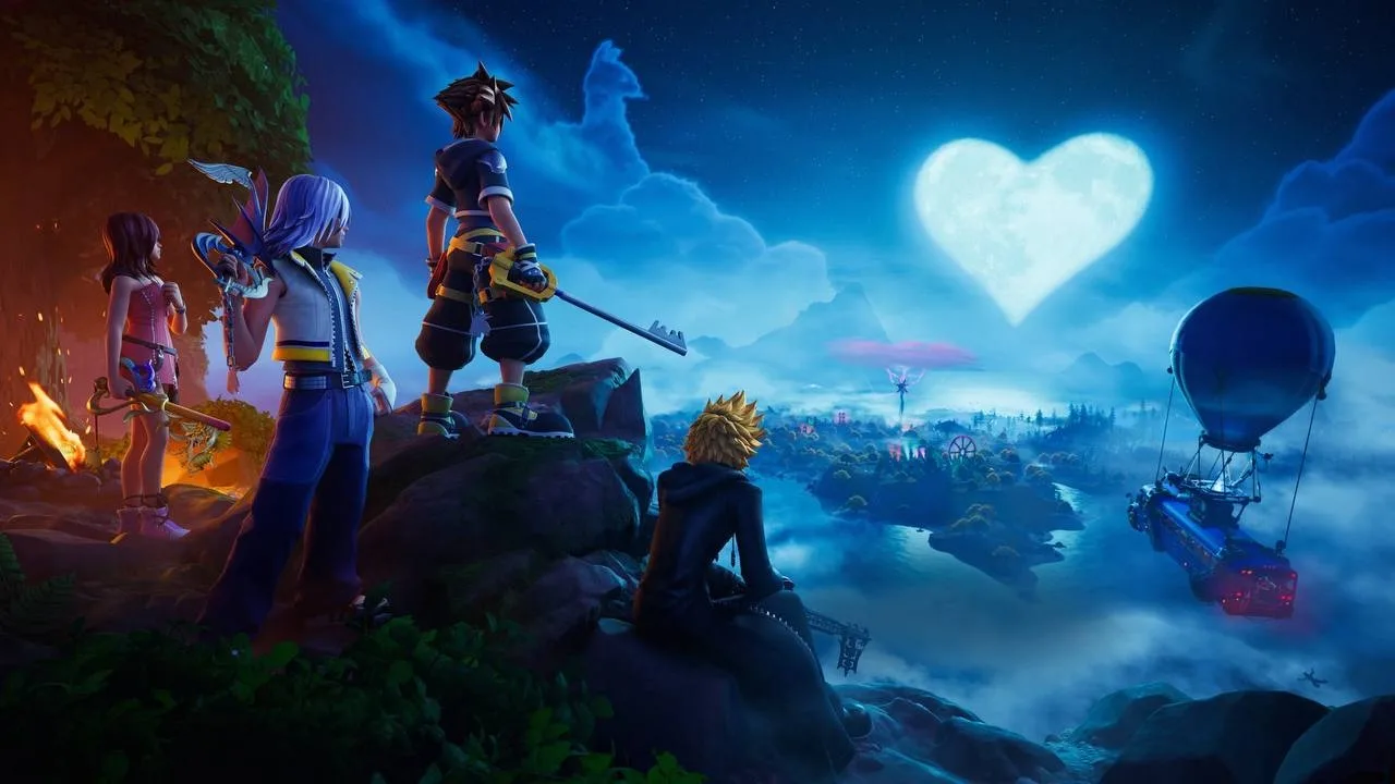 🗝️  Fortnite x Kingdom Hearts - коллаборация уже завтра