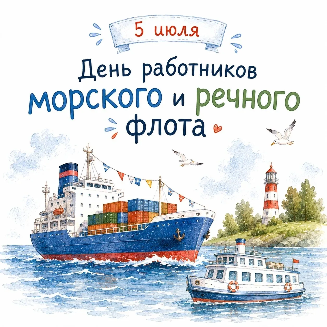 ⚓️  Сегодня в России отмечается День работников морского и речного флота

Это отличный повод познако
