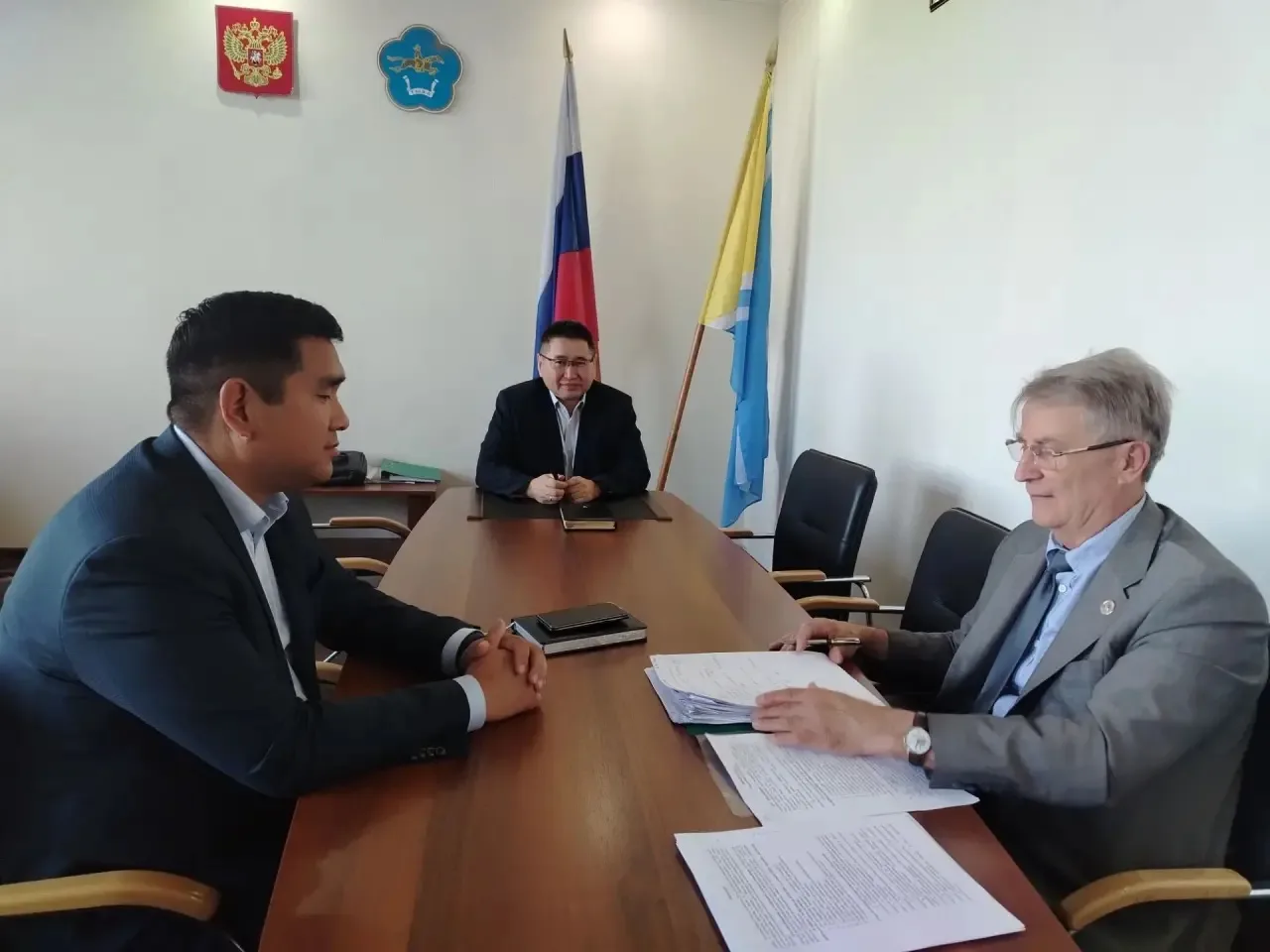 📍В Кызыле усилены работы по восстановлению уличного освещения