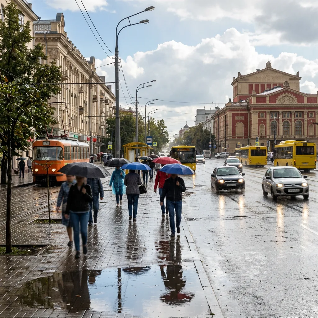 ☔️ Внимание, краснодарцы! 🌞 В эти выходные нас ждет настоящая погодная карусель! По да...