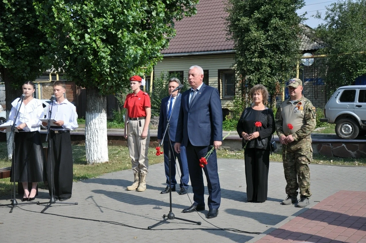 Сегодня, 3 сентября 2026 года, в сквере «Воинов-Интернационалистов» города Бутурлиновка...