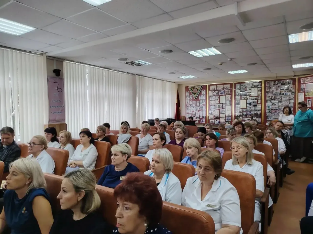 Встреча работников ГБУЗ ВО "ГКБ №5 им. Л.К.Кирилловой" с представителями Военного комиссариата Влади