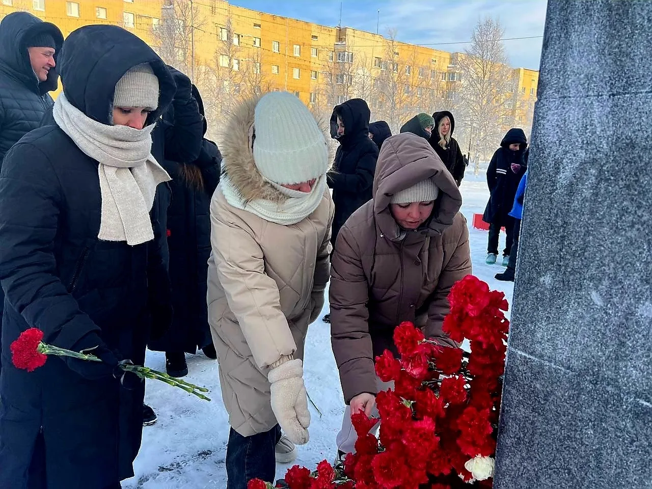 🕯️27 января педагоги нашей школы приняли участие в митинге посвящённому 82-й годовщине полного освоб