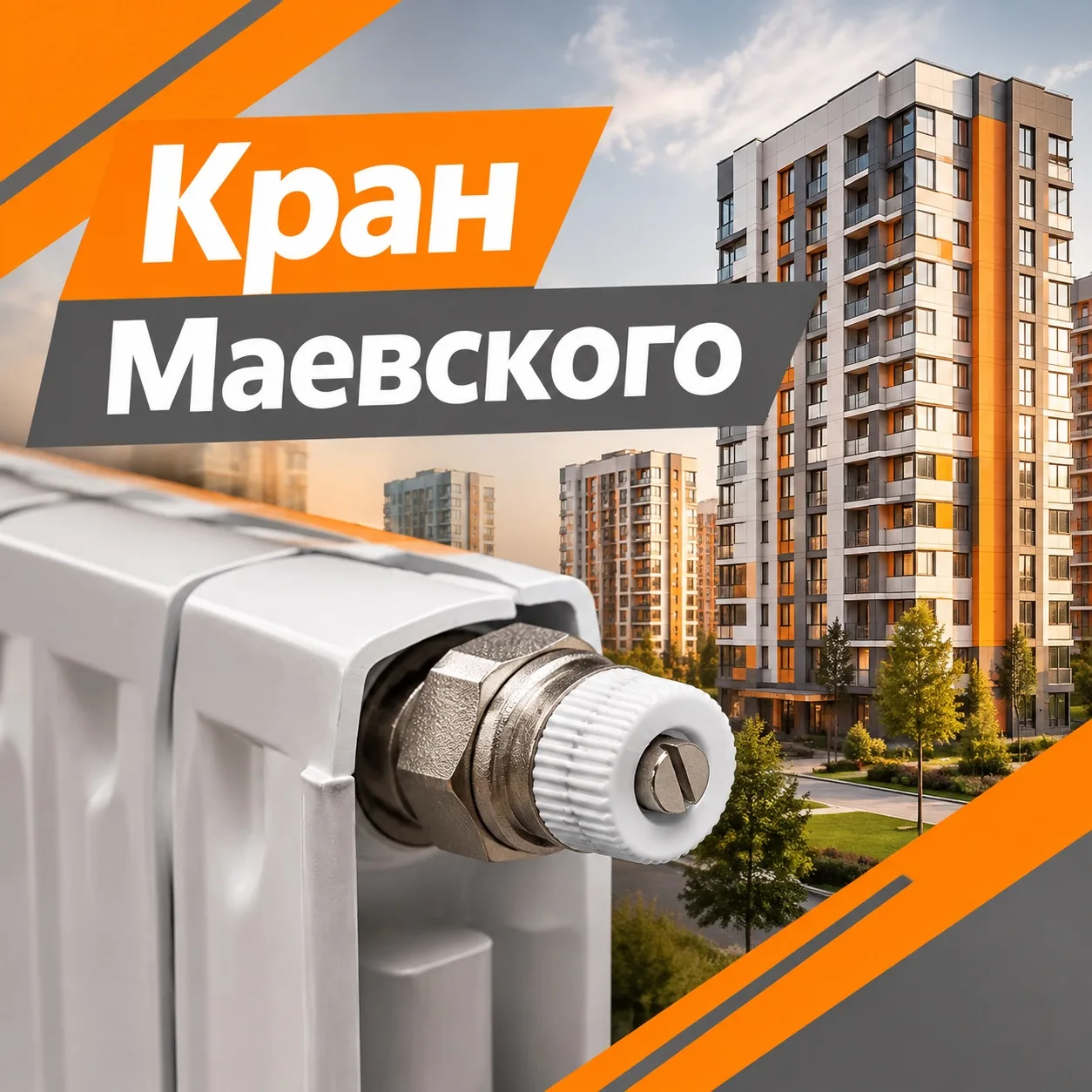 Как убрать воздух из батареи и наладить подачу отопления?🔧