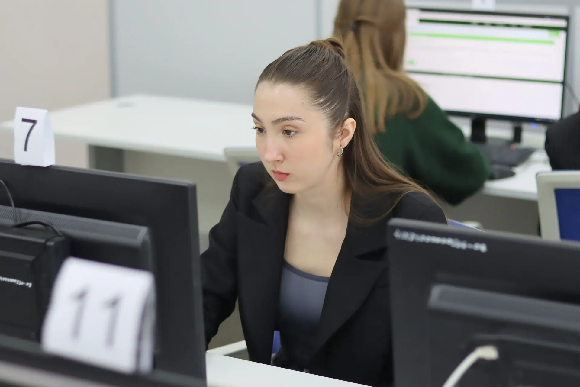 Тест на учителя 👩‍🏫✅  Четверокурсники восьми факультетов прошли масштабное тестирование по педагогик