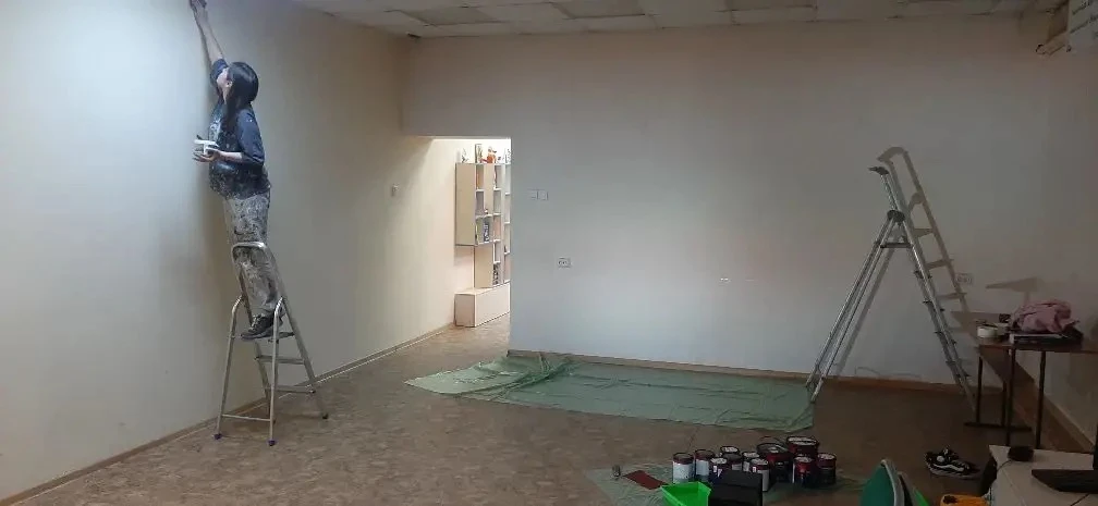 В библиотеке N32 Централизованной библиотечной системы города Иркутска начались работы по художестве
