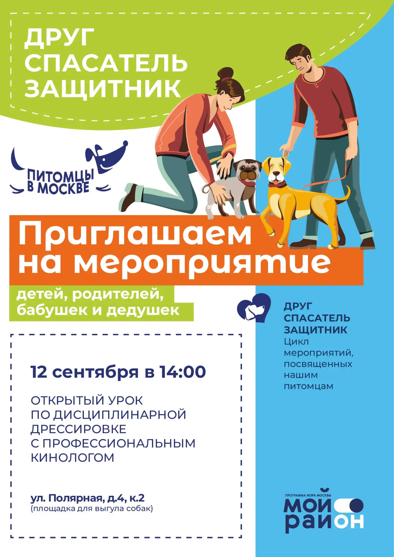 🐕 Урок дисциплины для четвероногих друзей