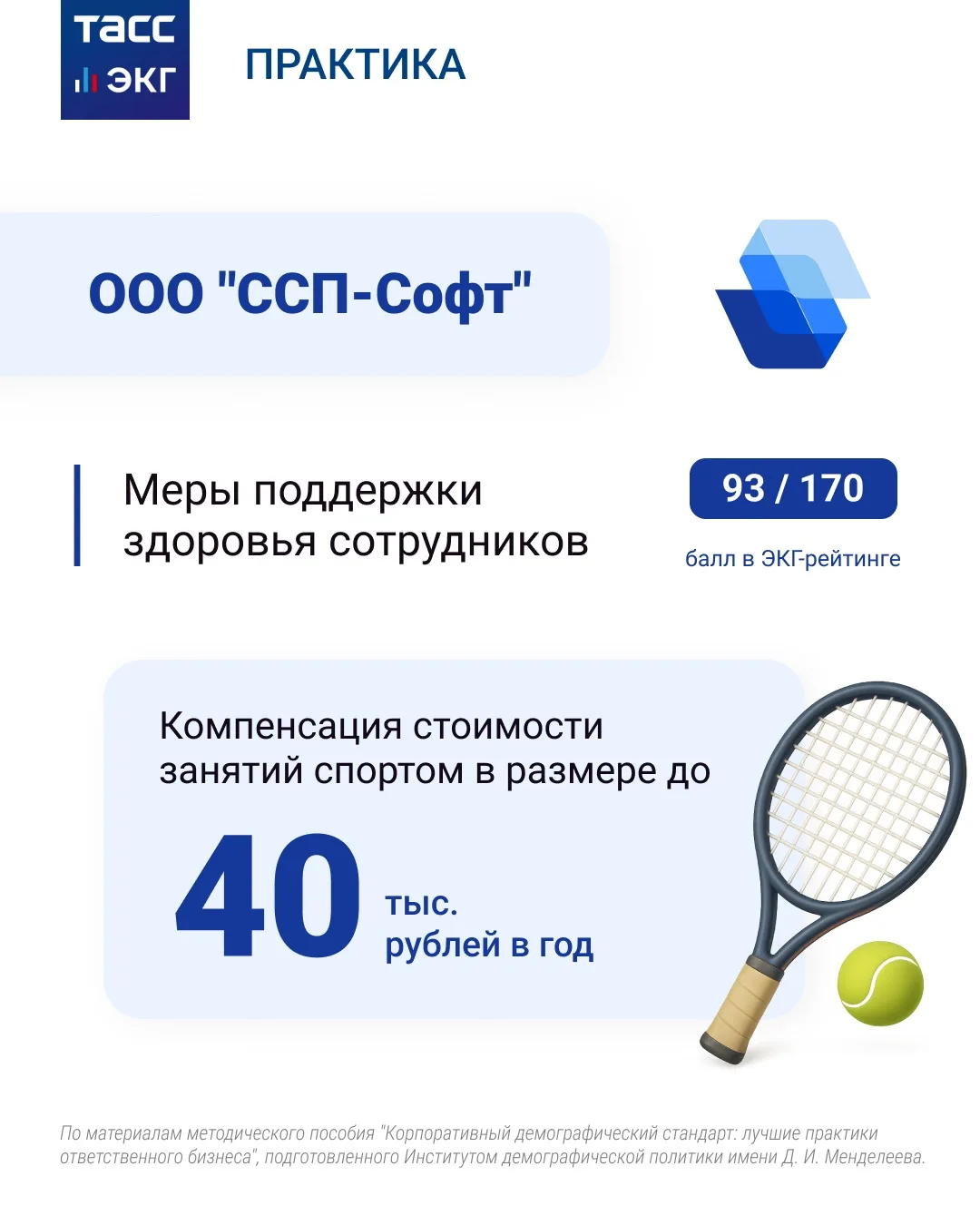 #ТАСС_ЭКГ_Практика 
  
"ТАСС.Экономика" знакомит с практиками социально ответственных компаний.
  
В