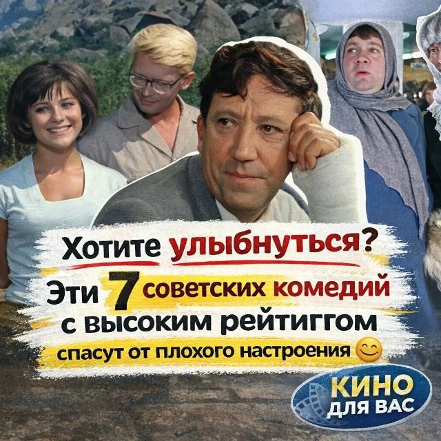 🎬 Золотая коллекция советских комедий от канала НАШЕ КИНО 🔥
