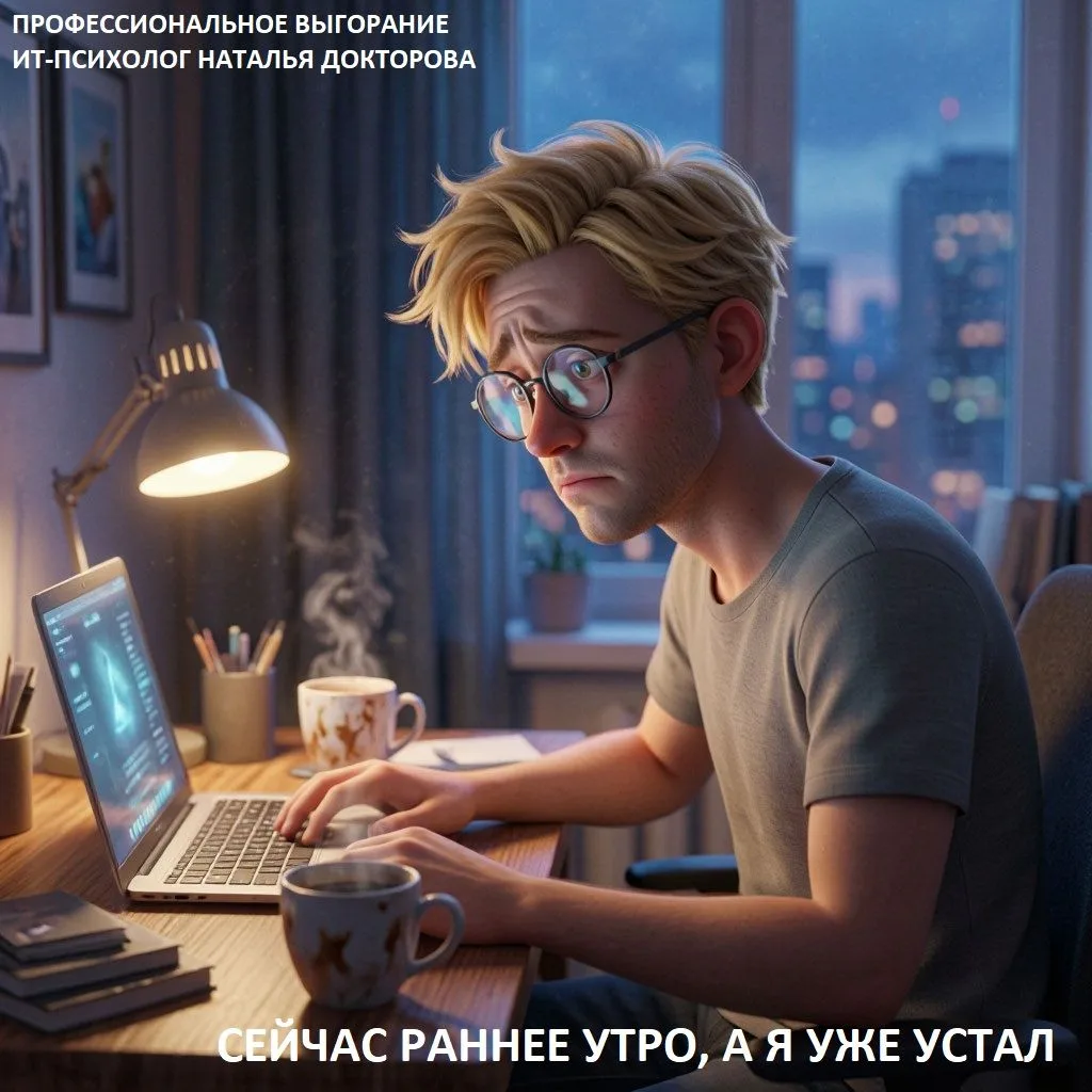 Девять утра, а вы уже устали
