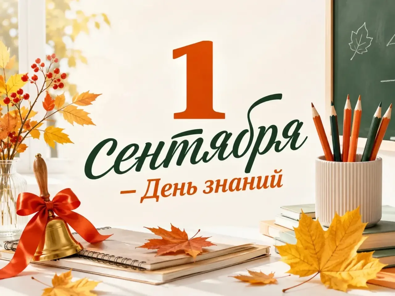 🎓 Сегодня особенный день для миллионов учеников, учителей и родителей