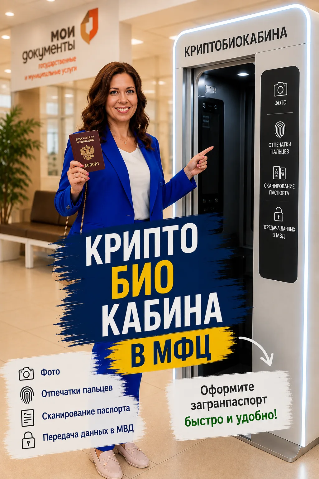 Я месяц ждала запись в МВД… А оказалось, можно было по-другому