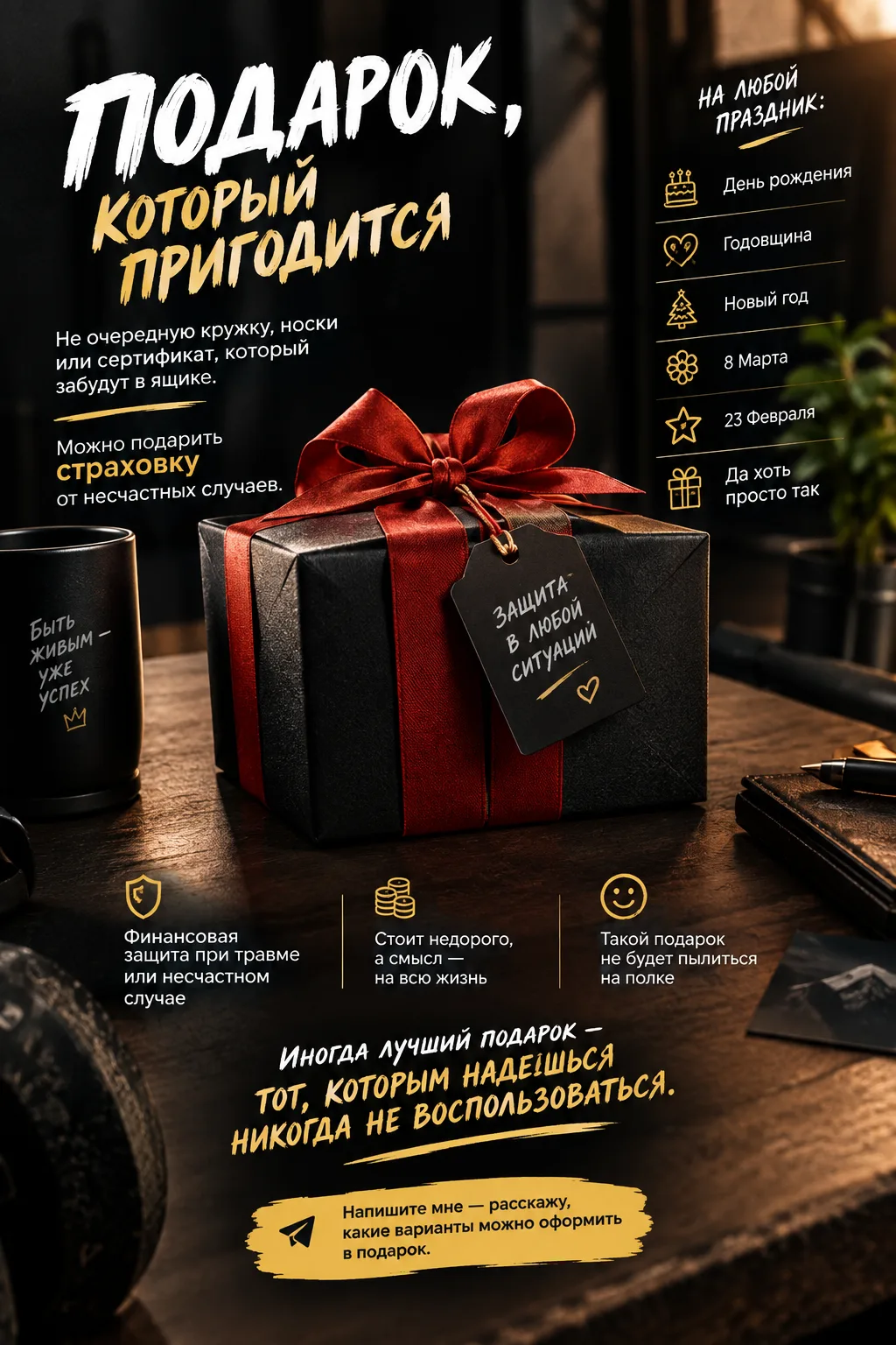 🎁 Что подарить человеку, у которого всё есть?