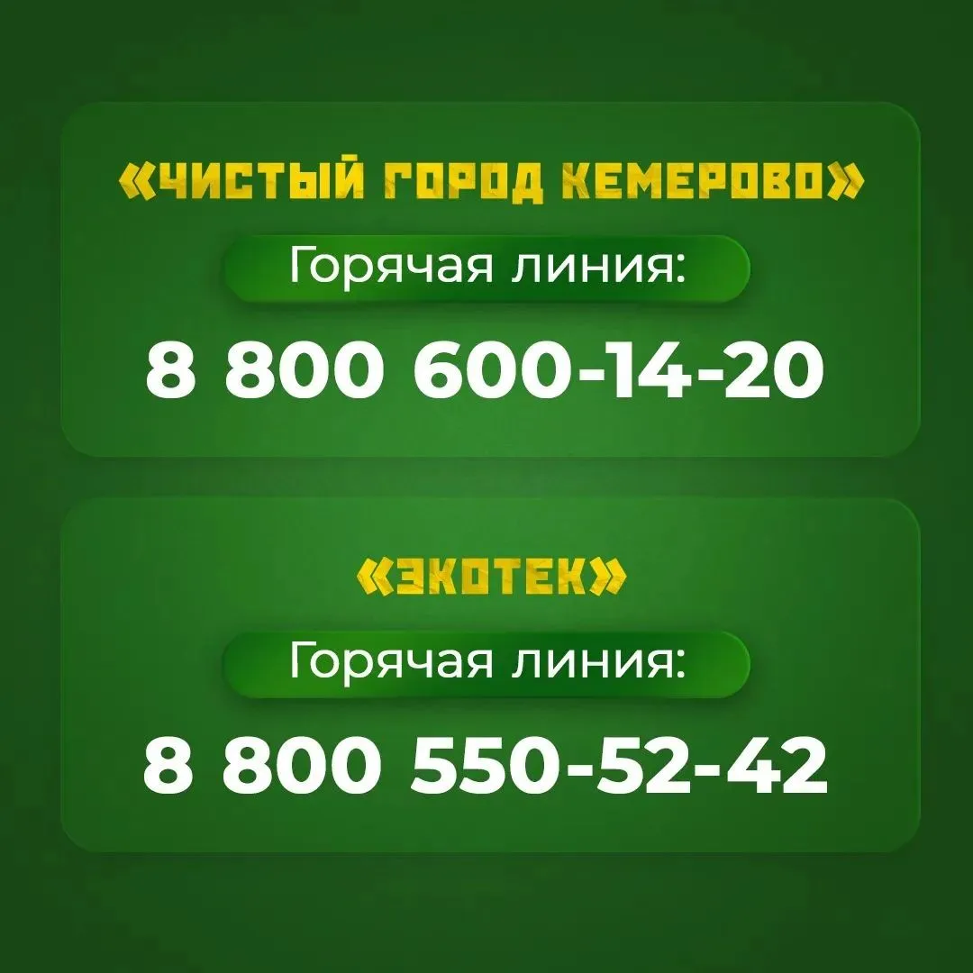 Вывозом твердых коммунальных отходов в Кузбассе занимаются два региональных оператора: «Чистый Город