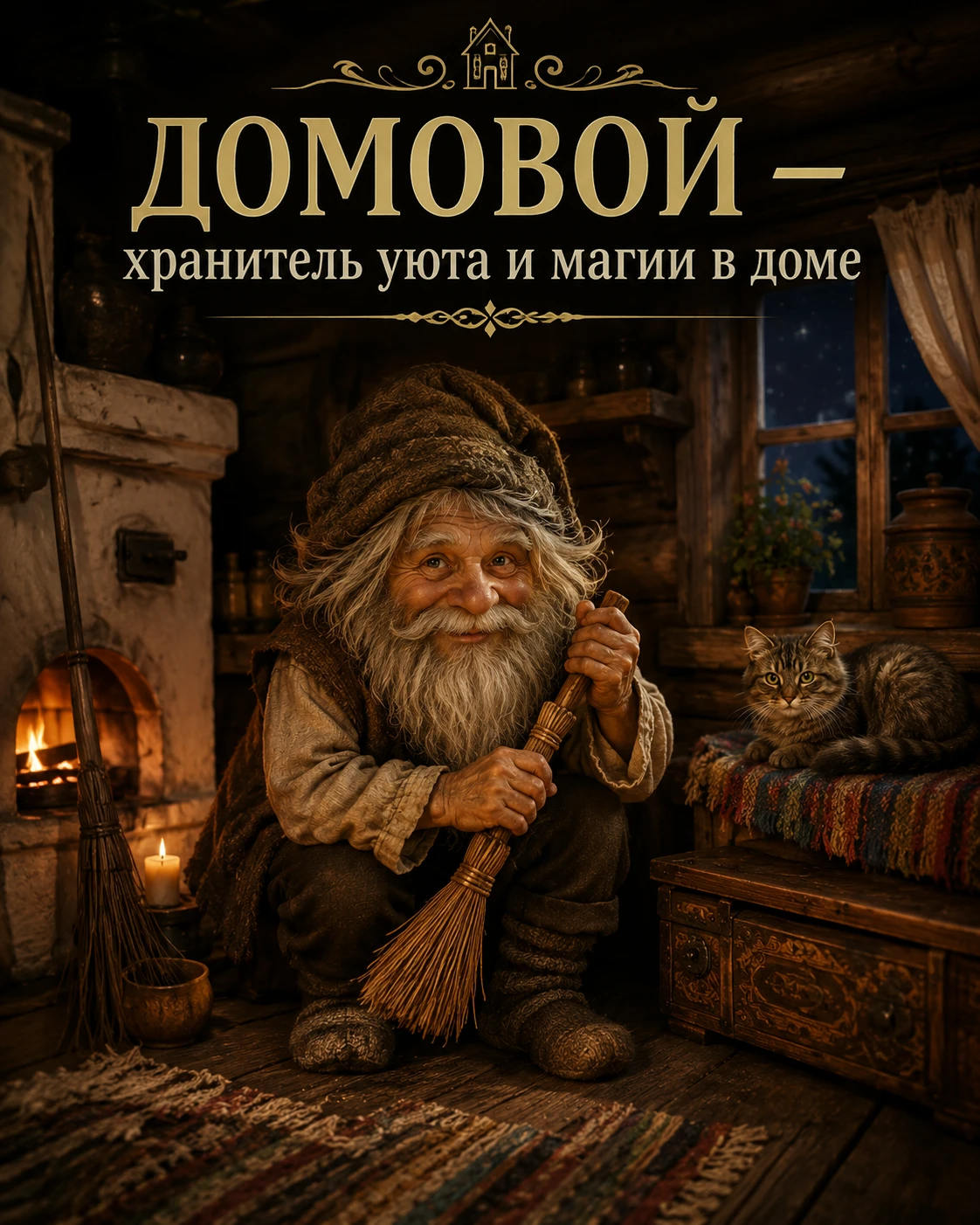 🧙‍♂️ Домовой — хранитель уюта и магии в доме