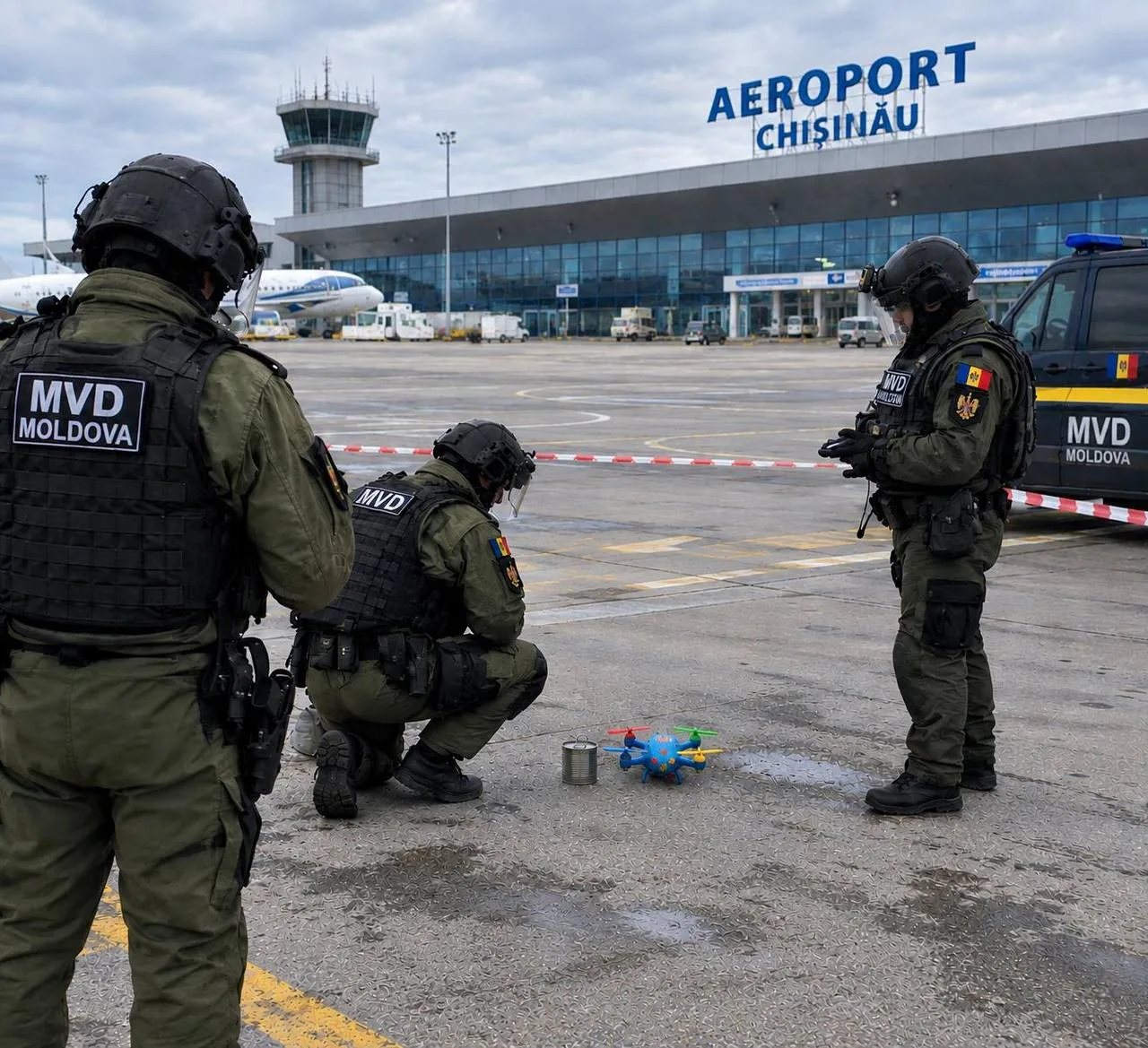 В аэропорту Кишинева объявили угрозу минирования - пассажиров и персонал эвакуировали