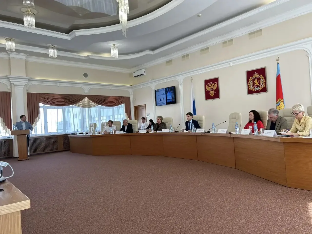 В регионе состоялась очная защита проектов в рамках конкурсного отбора на обустройство ...