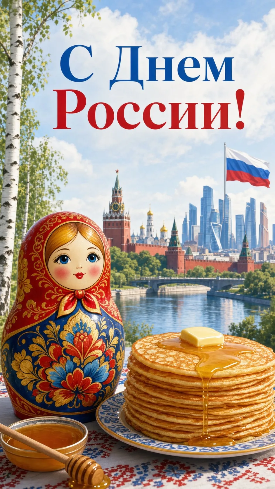 ❤️Дорогие студенты, преподаватели и сотрудники Юридического факультета! 

🇷🇺 С Днём России! 🤍💙❤️