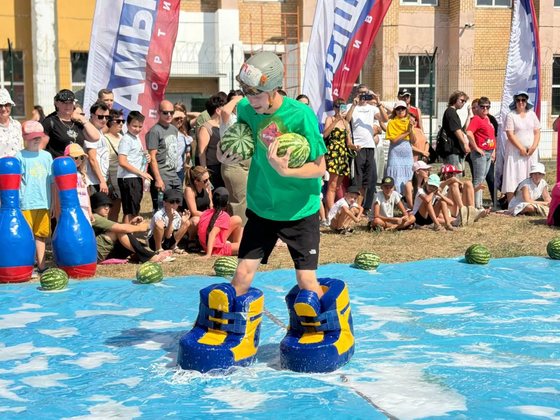 🍉🍉🍉Сегодня в Арбузной столице прошли «Большие арбузные гонки».