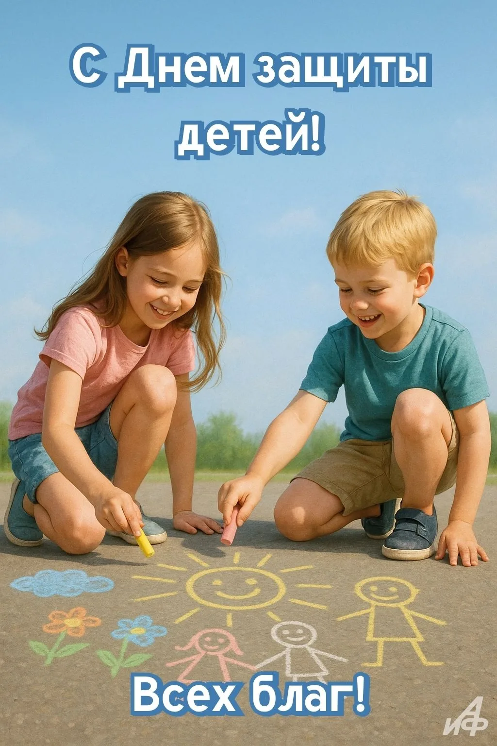 С первым днем лета и с Днем защиты детей!!!