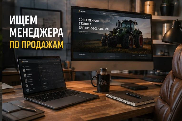 ООО «Спецтехника для вас» приглашает в команду менеджера по продажам.