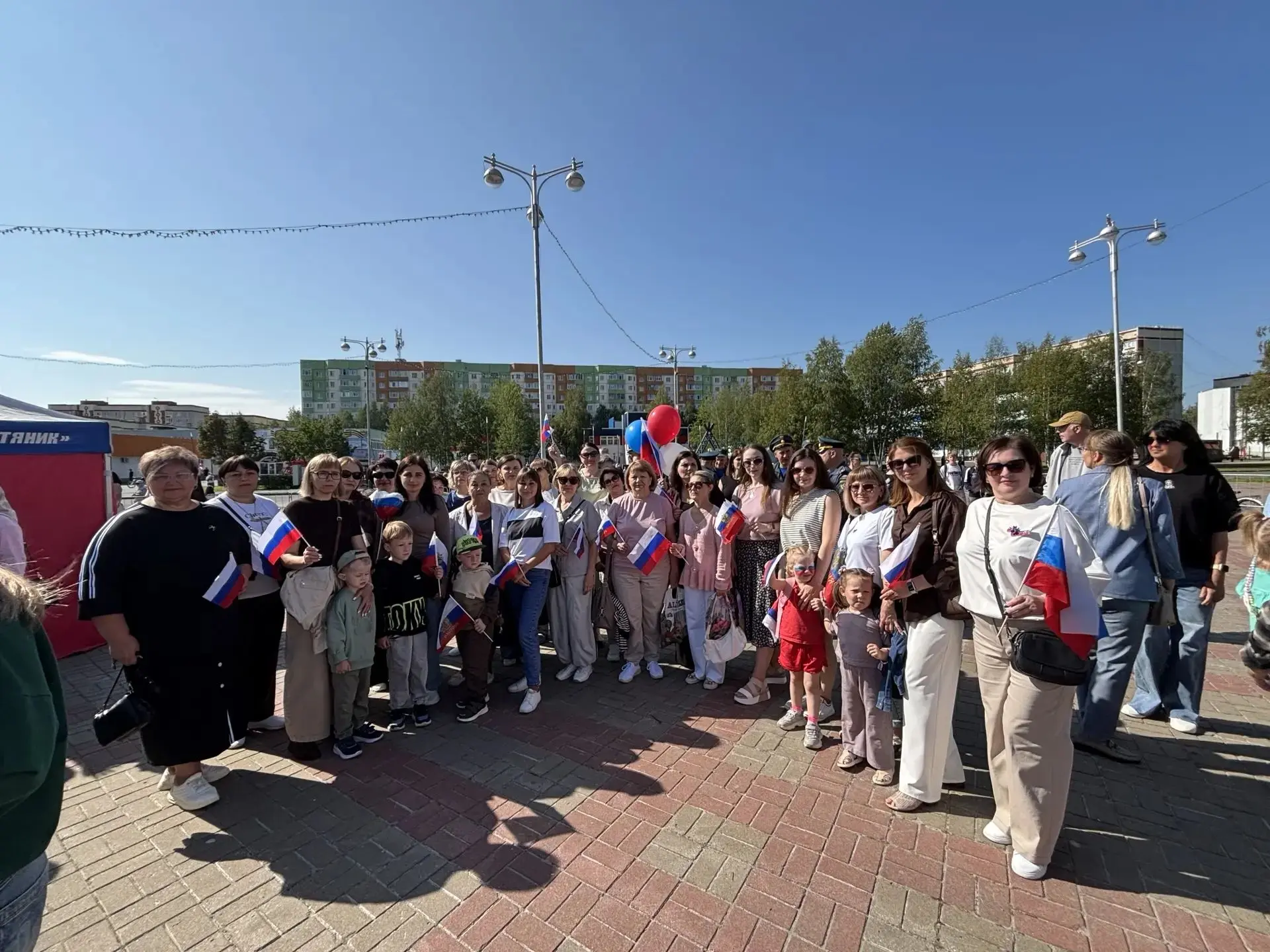 💪Сотрудники детского сада приняли участие в митинге, посвященного Дню государственного...