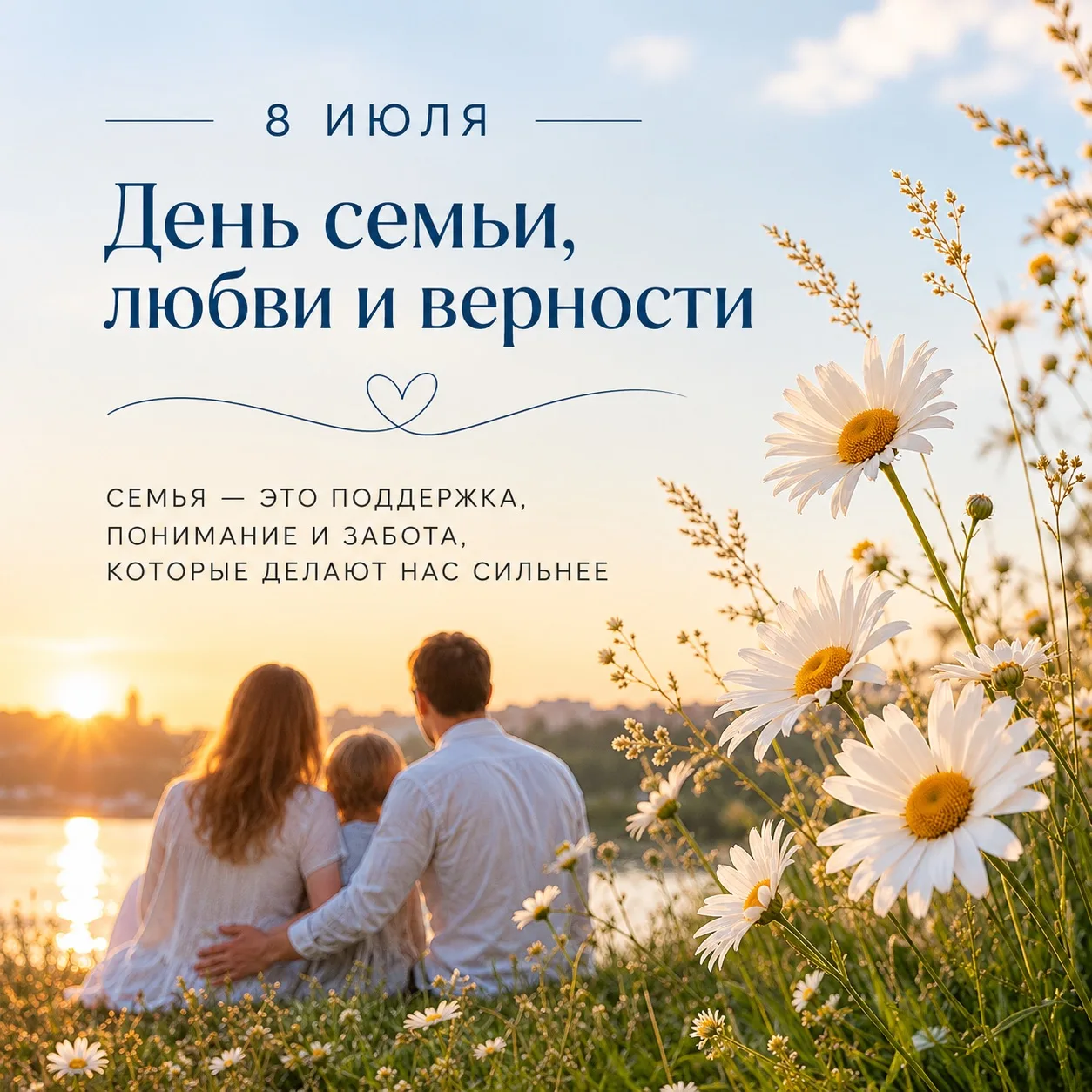 ❤️С Днем семьи, любви и верности!

Этот праздник напоминает о самых важных ценностях - любви, взаимо