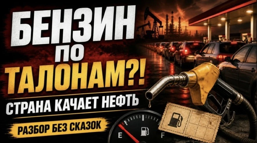 БЕНЗИН ПО ТАЛОНАМ? 😱