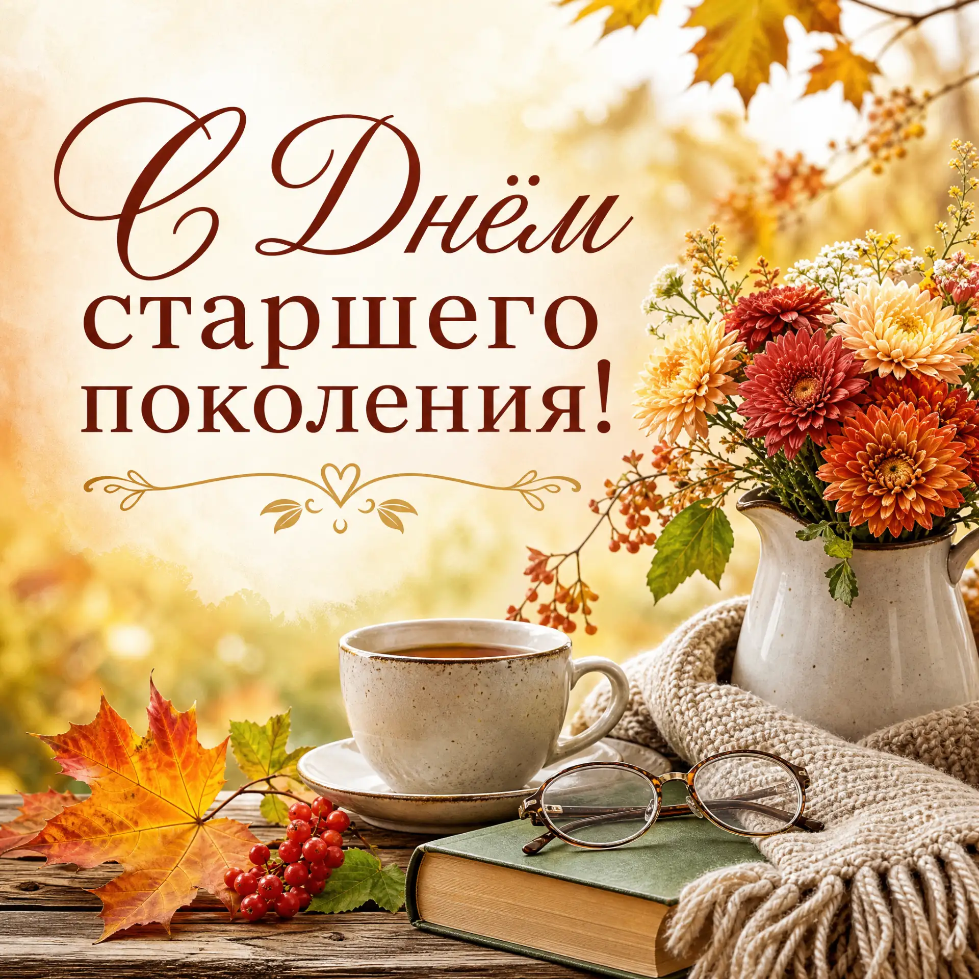 С днём старшего поколения!