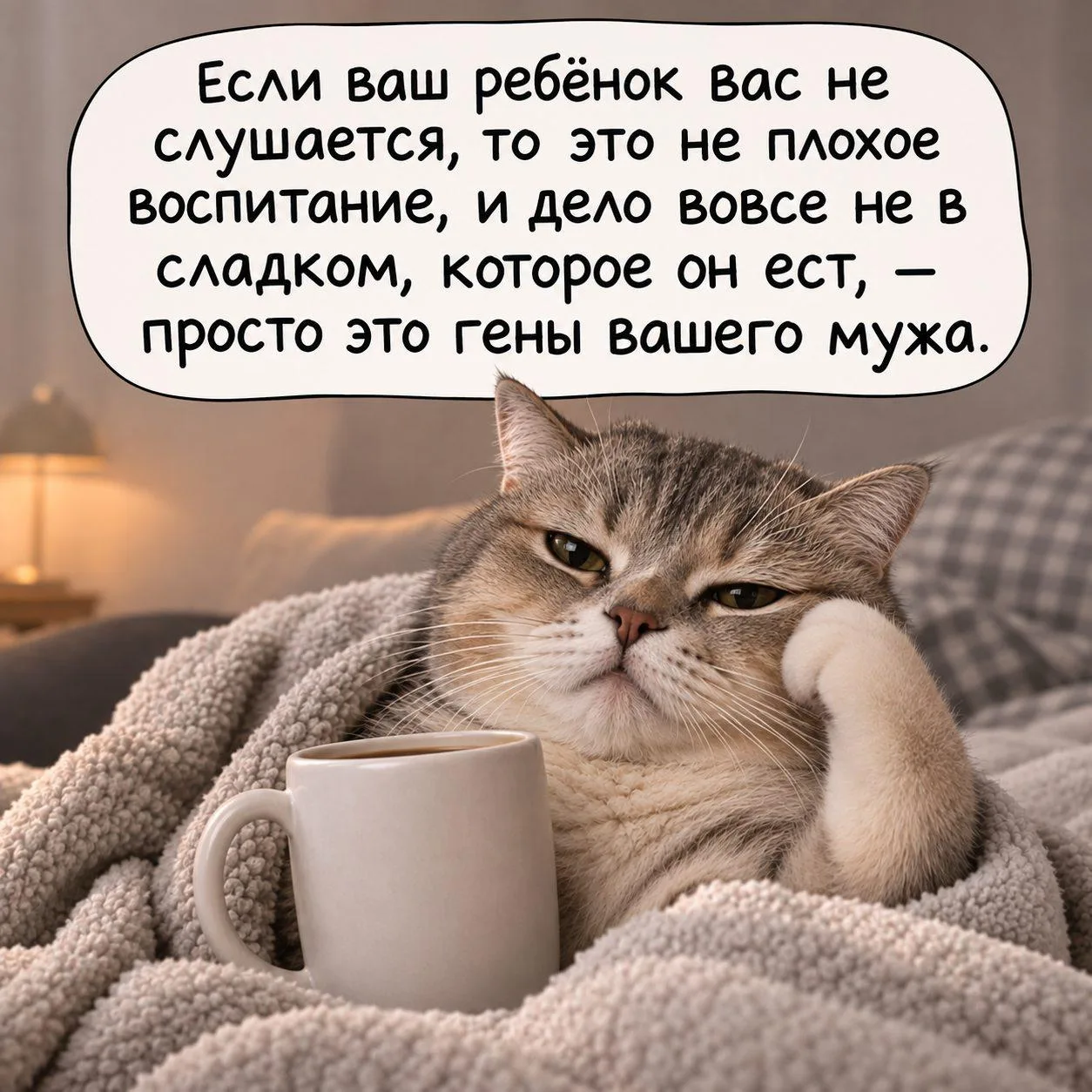 Наконец-то научное объяснение, снимающее с мам всю ответственность 😅