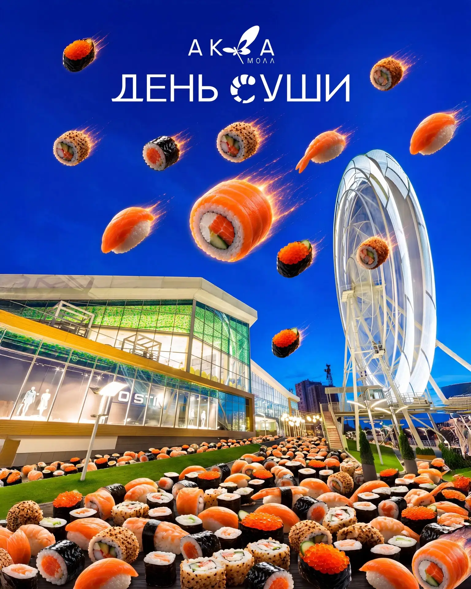 🍣 Сегодня отмечается Всемирный день суши!

Отличный повод устроить себе вкусный обед, ужин или встр