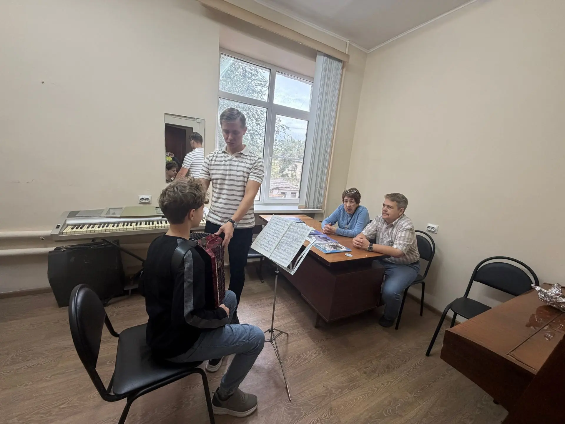 30 сентября преподаватель "ДЕТСКОЙ МУЗЫКАЛЬНОЙ ШКОЛЫ № 3" по классу аккордеона Милентье...