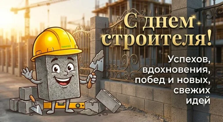 Уважаемые строители и все, кто вносит свой неоценимый вклад в строительную деятельность!