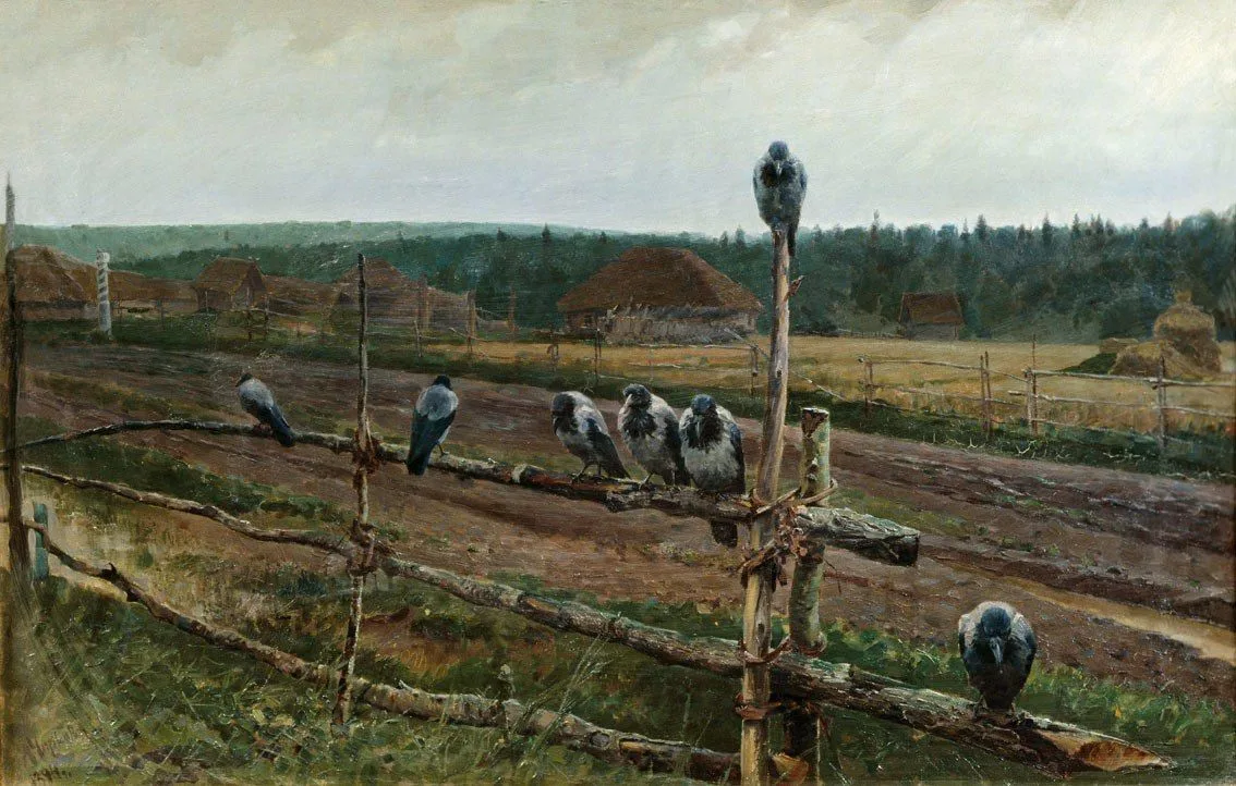 «Мокрые вороны», 1894.