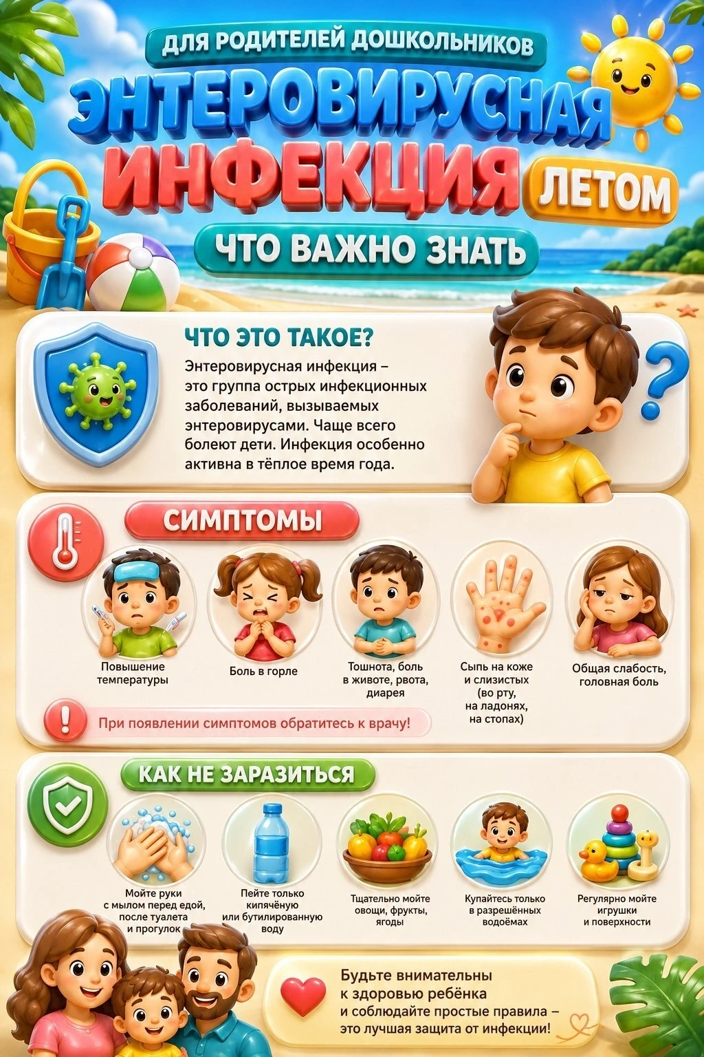 🔶 Памятка Энтеровирусная инфекция летом

⚜️⚜️⚜️ ⚜️⚜️⚜️⚜️⚜️⚜️⚜️
⠀
Благодарим за ваши сердечки!

Спас