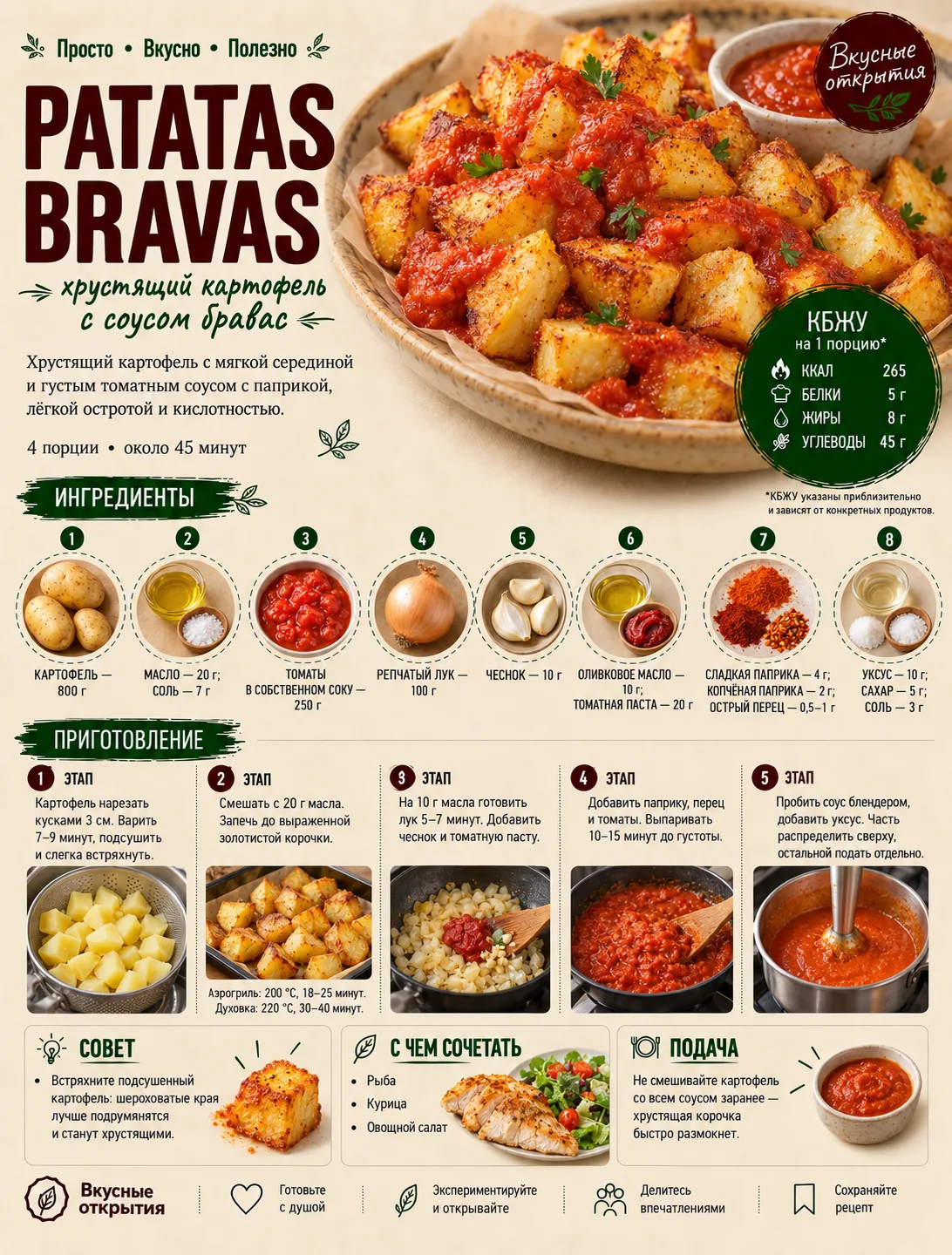 Patatas bravas