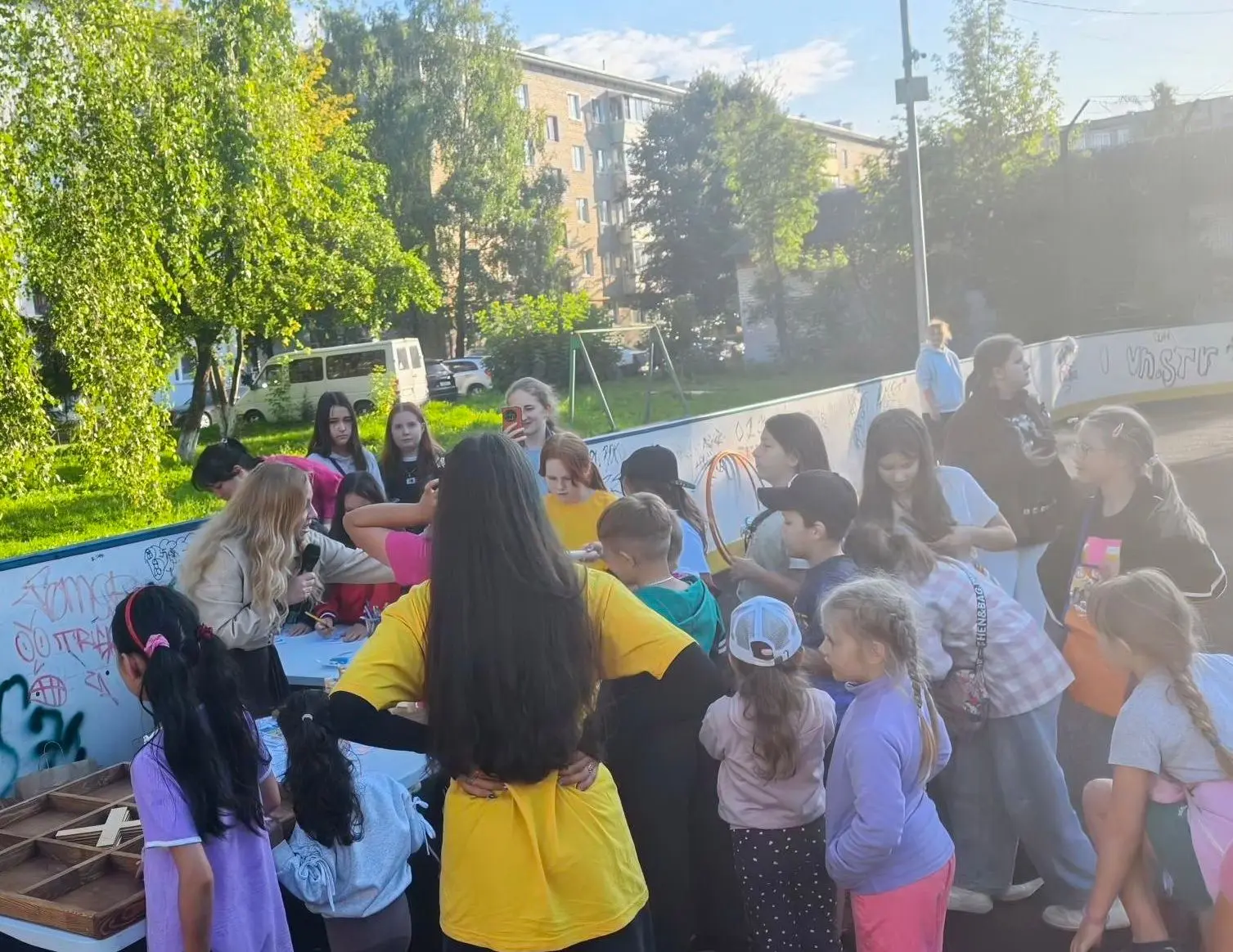 ✨📚🧩Вчера мероприятия городского культурно-спортивного проекта "Выходи во двор играть"...