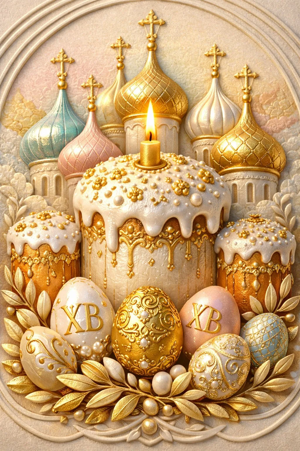 🌿 Со светлым праздником Пасхи Христовой!
