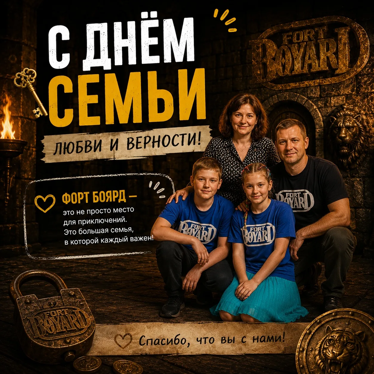 ❤️ С Днём семьи, любви и верности!