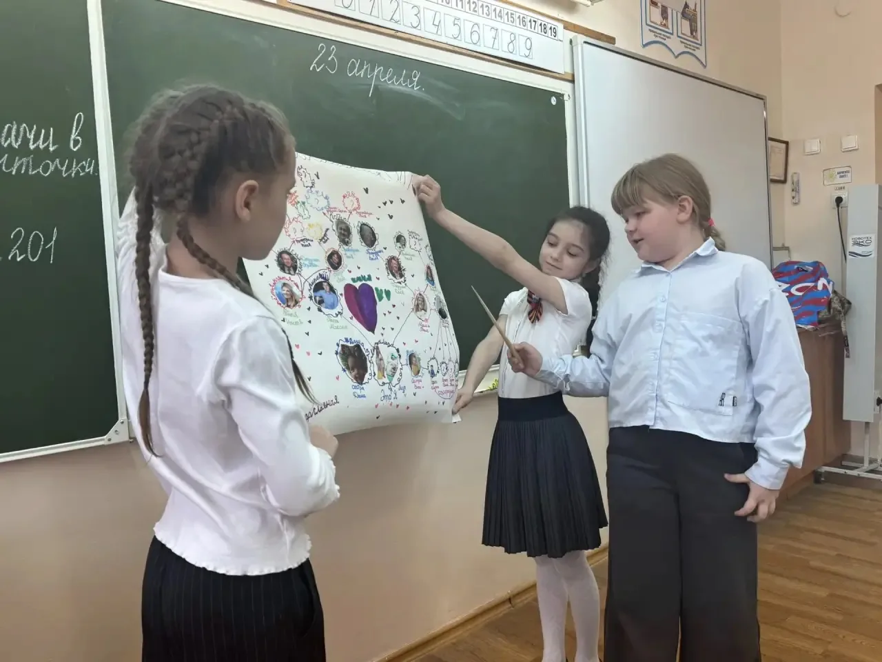 ✨ Во 2 «Г» классе прошла защита проектов «Моя родословная»! 🌳  Наши второклассники с большим интерес