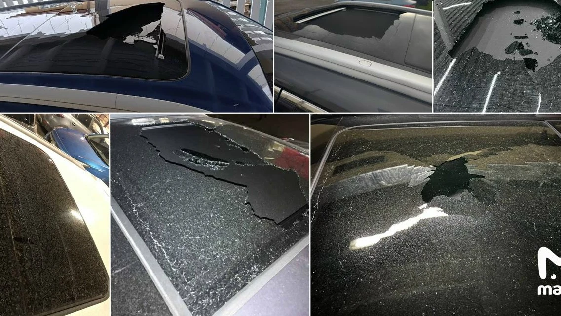 🌞 Отдыхающие в Крыму пожаловались на повреждённые панорамные крыши китайских авто из-з...