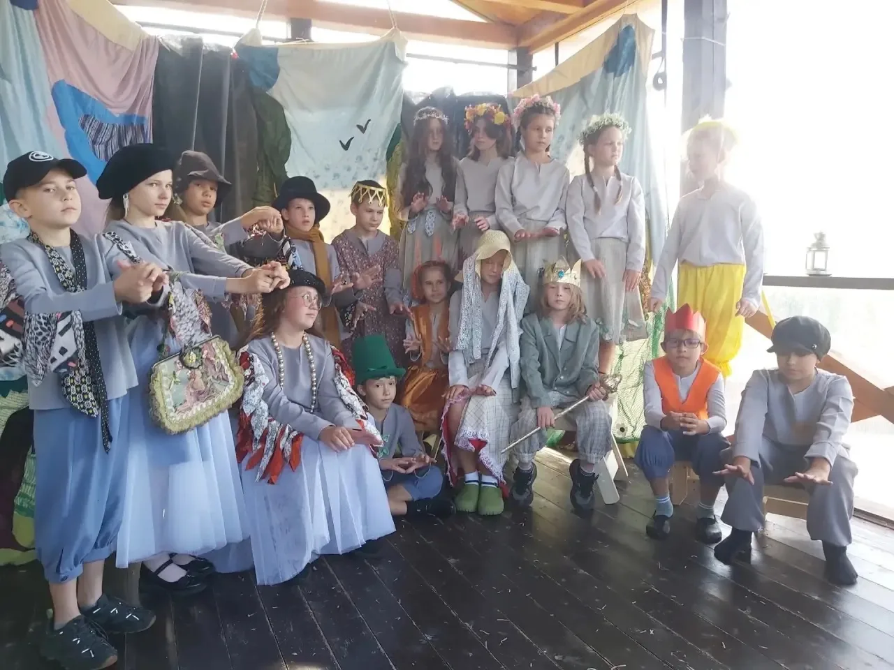 🎭 Завершилась детская театральная смена «Сцена без границ»! 🧚‍♀️