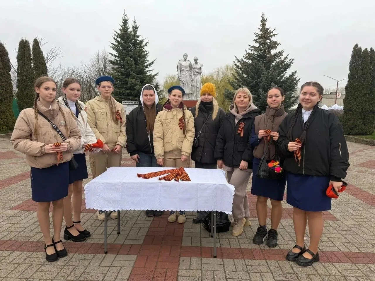 Елецкий муниципальный округ присоединился к старту Всероссийской акции «Георгиевская лента». Первым 